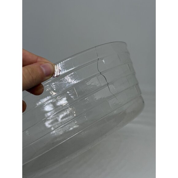 Longaberger 45501 Clear Plastic Basket Protector Liner 9.5"x3.5" Darning Basket - Picture 4 of 7
